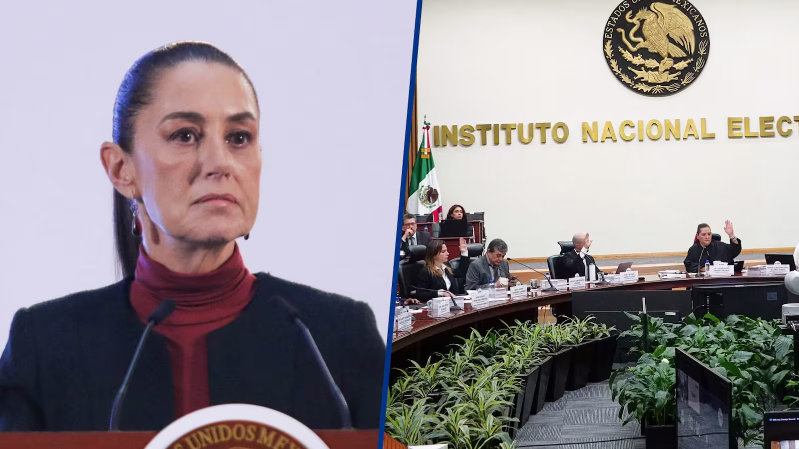 Sheinbaum ‘reprueba’ al INE por ‘millonaria’ elección de jueces